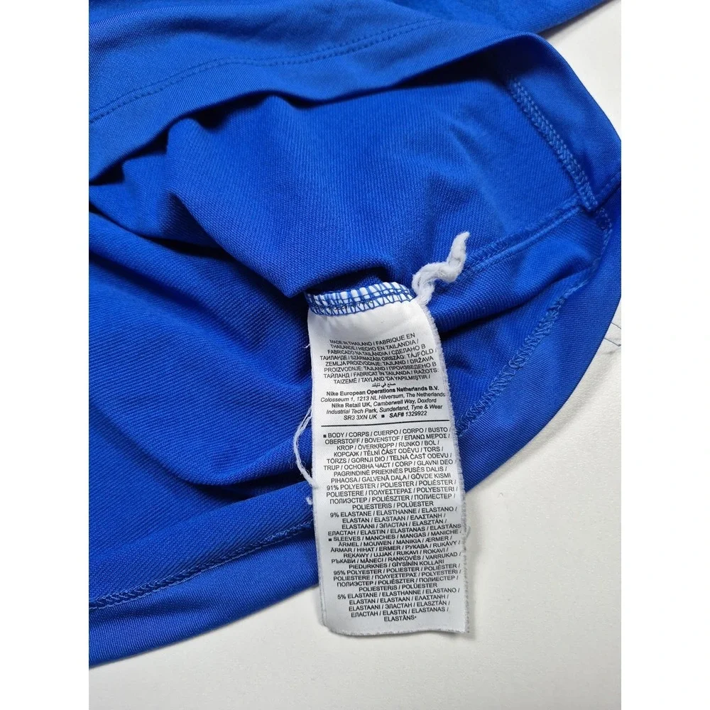 Atletico Madrid Jacket Mens Medium Blue La Liga Soccer Nike Dri-FIT Drill Top